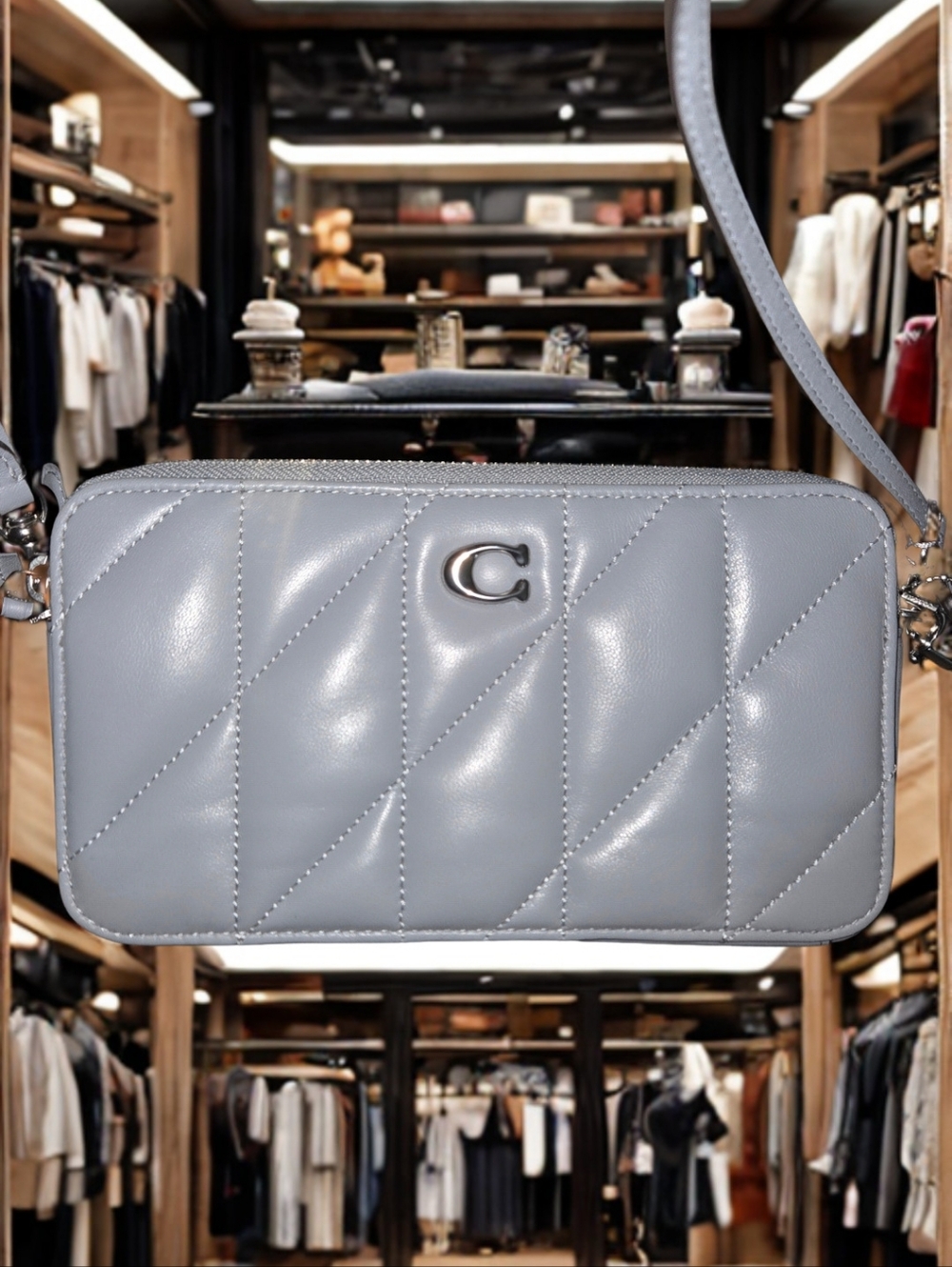 Coach Kira Quilted Pillow Crossbody